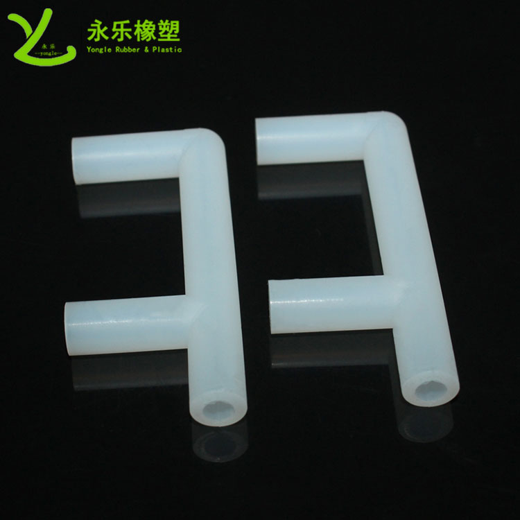 市轄醫(yī)用三通硅膠管，模壓硅膠三通管，三通硅膠管