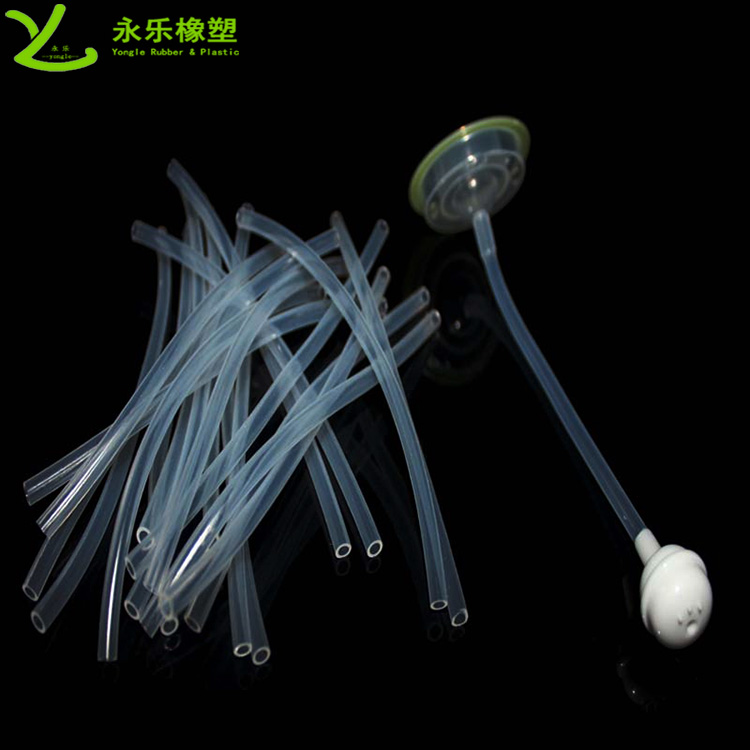 市轄擠出奶瓶硅膠管，食品級透明奶瓶硅膠管，耐高溫硅膠管