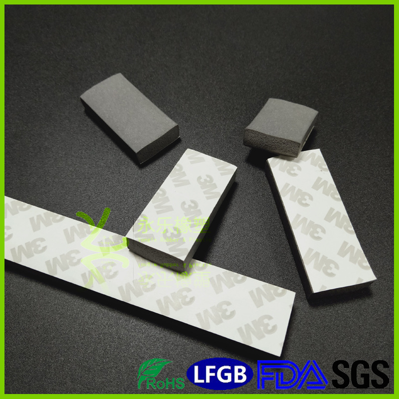 河東背膠防水發(fā)泡硅膠條,耐溫發(fā)泡硅膠條,自粘發(fā)泡硅膠密封條
