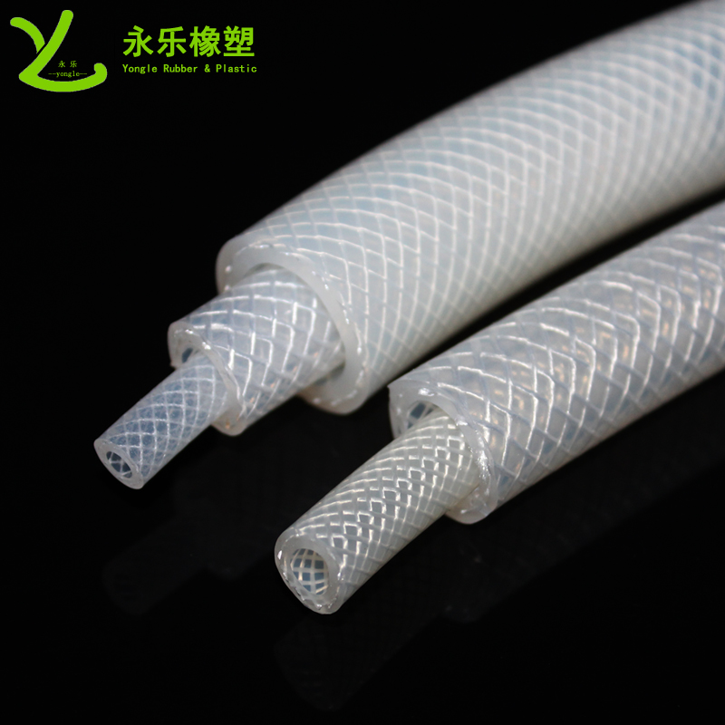 復合編織硅膠管，制氧機編織硅膠管，鉑金編織硅膠管