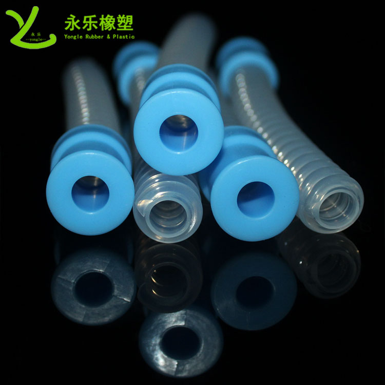 呼吸機(jī)硅膠波紋管，醫(yī)用硅膠波紋管，無氣味硅膠波紋管