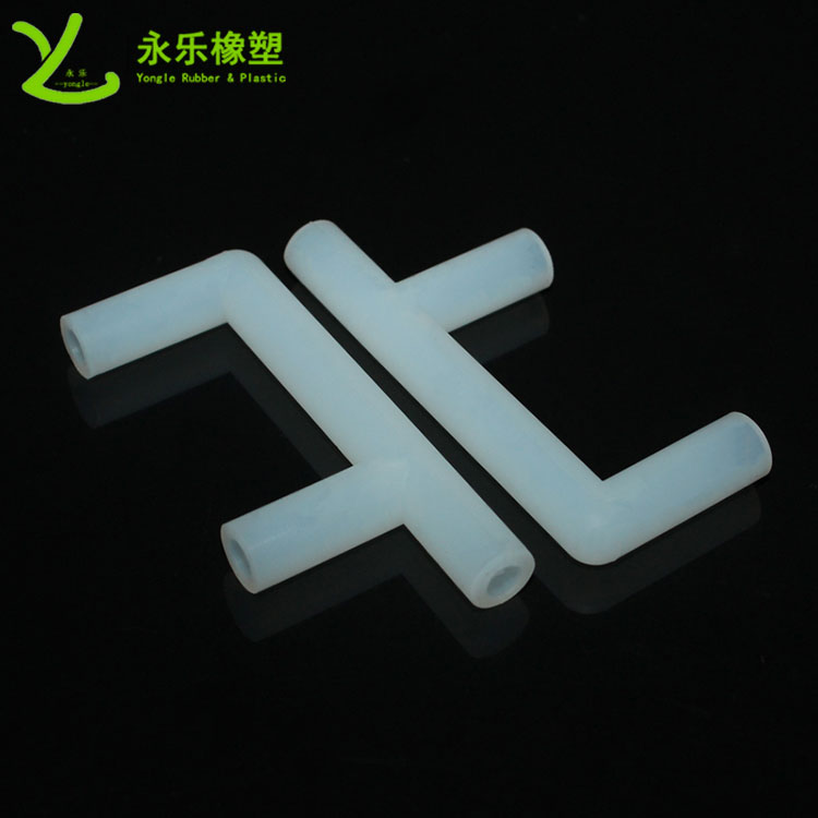 市轄醫(yī)用三通硅膠管，模壓硅膠三通管，三通硅膠管
