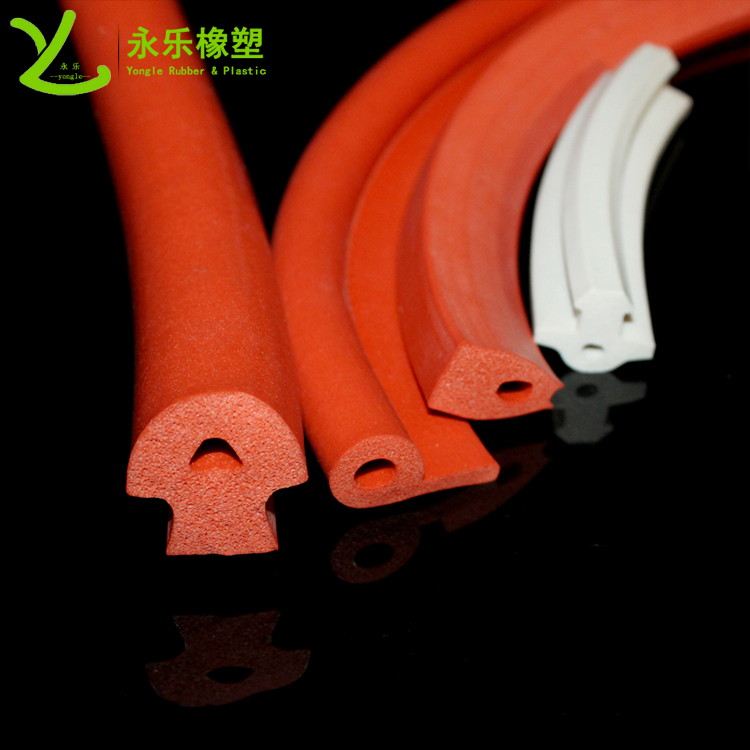 寧河耐高溫發(fā)泡硅膠條，阻燃發(fā)泡硅膠條，細孔硅膠發(fā)泡條