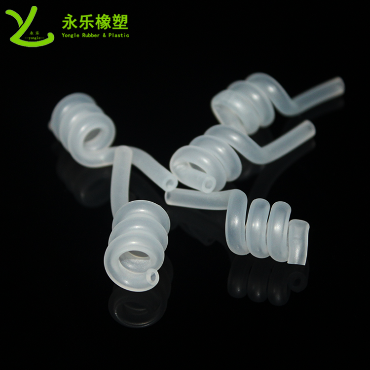 河?xùn)|硅膠吸管，螺旋硅膠管，食品級(jí)硅膠管
