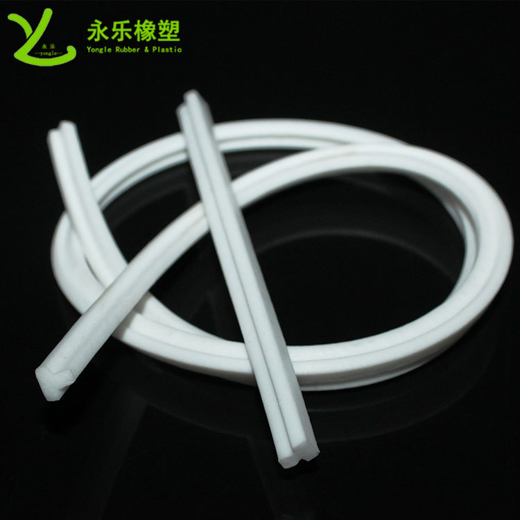 河西泛光燈發(fā)泡硅膠條，阻燃發(fā)泡密封條，耐高溫硅膠發(fā)泡條
