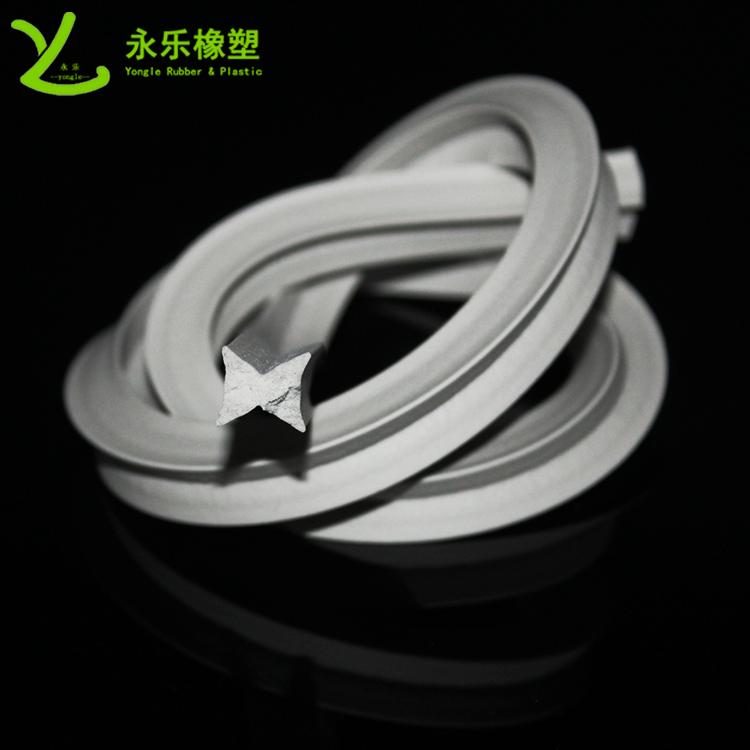 硅膠泡棉膠條，阻燃硅膠泡棉膠條，耐高溫發(fā)泡硅膠條