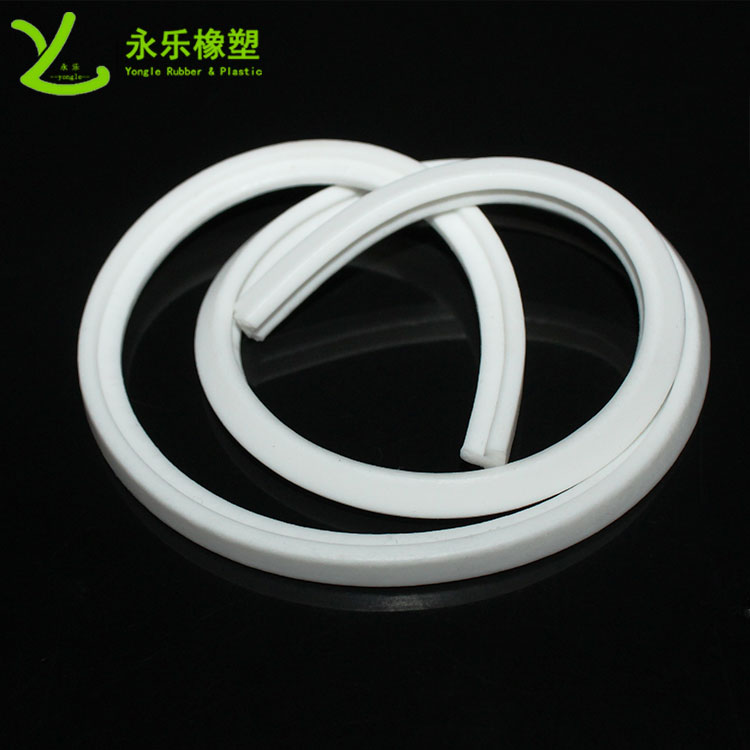 河西泛光燈發(fā)泡硅膠條，阻燃發(fā)泡密封條，耐高溫硅膠發(fā)泡條