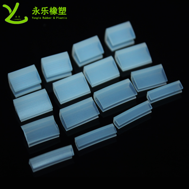 路燈硅膠U形密封條，燈具U形硅膠包邊條，U形燈具防水密封條